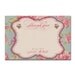Envelope Wrap Labels Printable Address Wraps PDF Vintage Rose Floral Rustic Wraparound DIY Address Labels Customized - Jackie Style