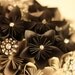 Your Custom Made to order Origami and Brooch Bridal Bouquet