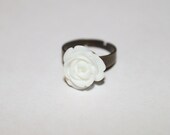 Rose Ring - White