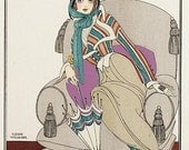 High Fashion Art Nouveau Print by Gerda Wegener