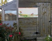Mushroom Island Painting, Original