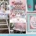 BIRD and Butterfly Birthday Printable Set - Bird Birthday Invitation, Cupcake Toppers, Favor Tags, Candy Wrappers, Bunting and more