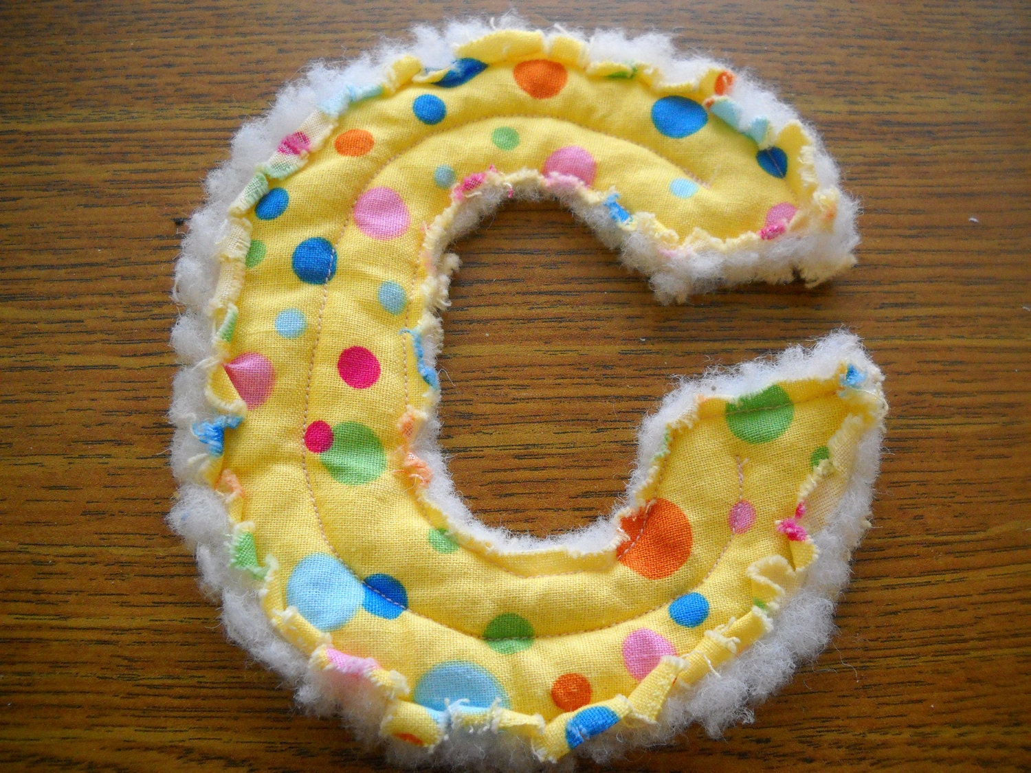 Custom Made Fabric Letters