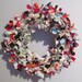 Dinosaur themed fabric wreath