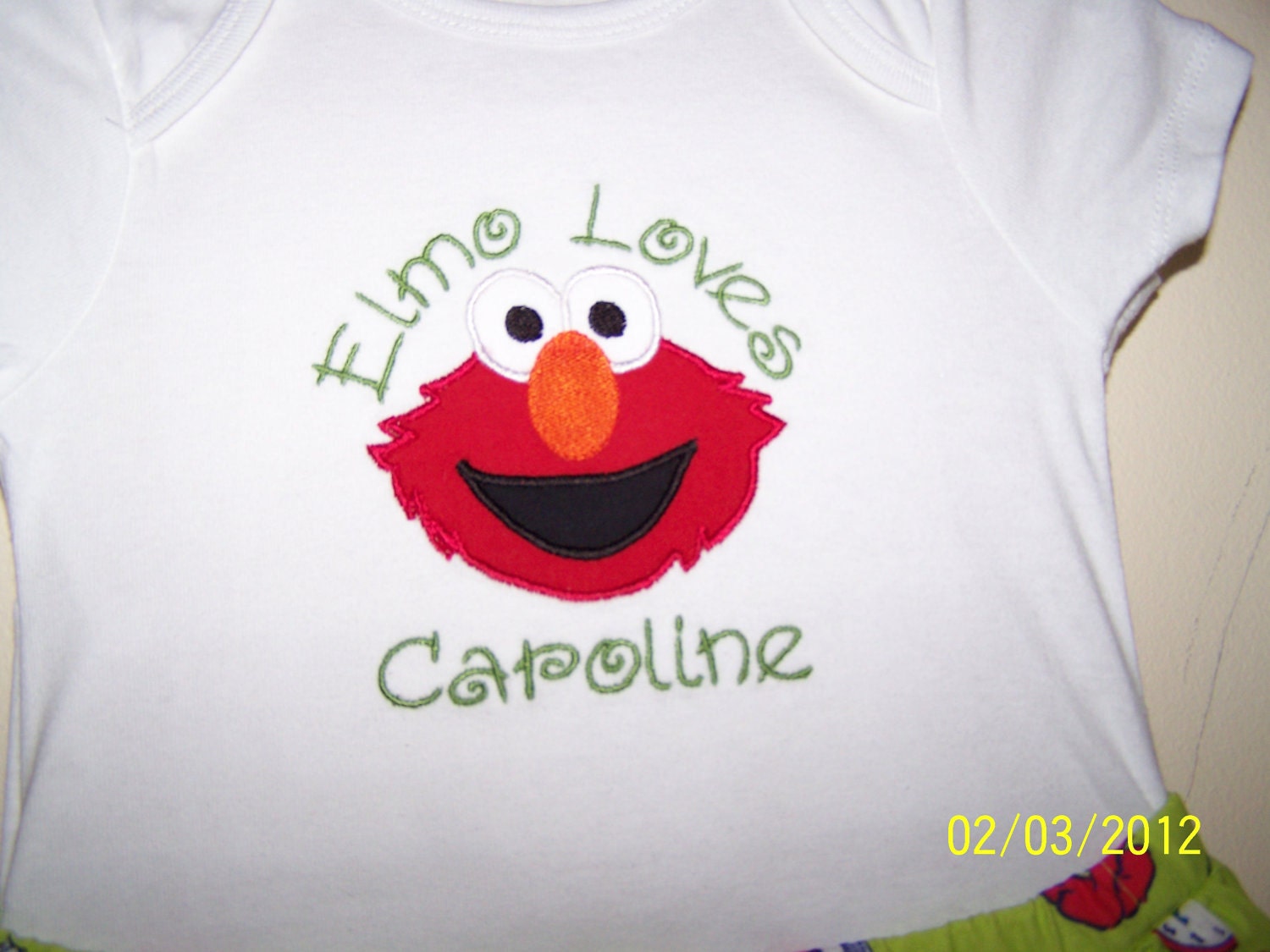 Elmo Onesie