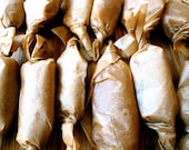 One 2-dozen bag: classic vanilla handmade organic fleur de sel caramels