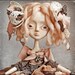 SALE 30% Off SASHA OOAK Art Doll With Her Display Box By OddPrincess . Free Shipping