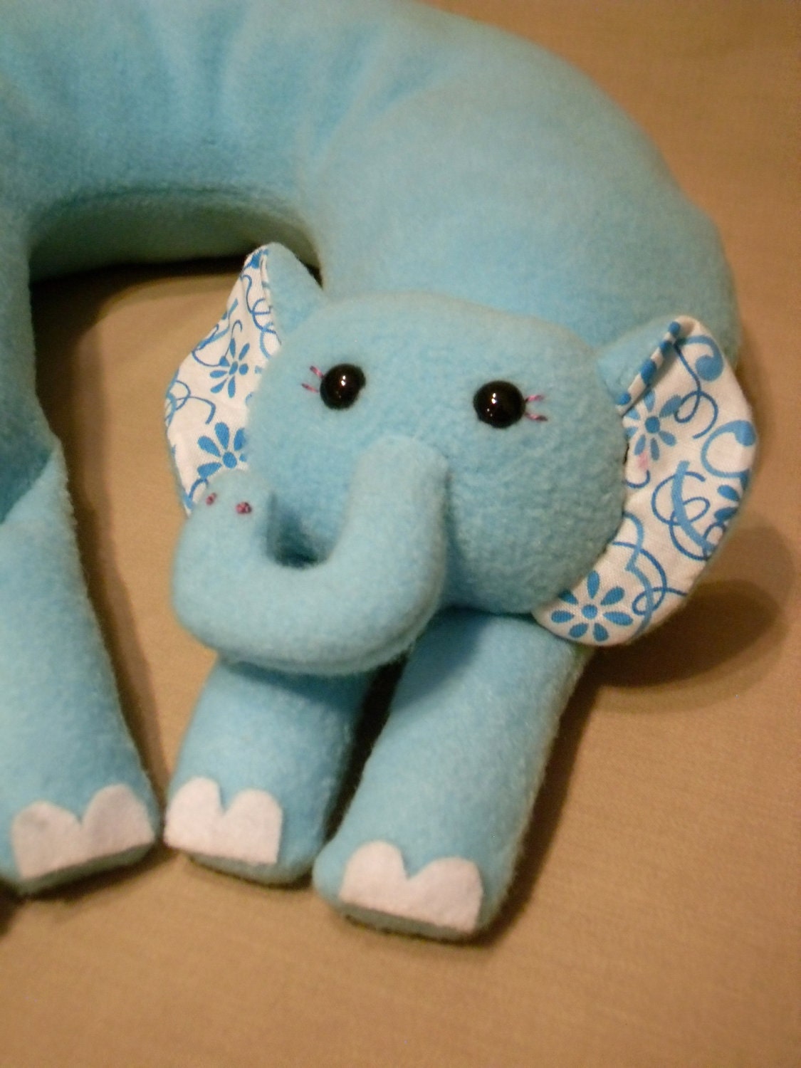 Daphne the Elephant Travel Neck Pillow