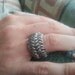 Men's European 8in1 ring in stainless steel