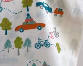 SALE Organic Cross Country by Designer Monaluna from Birch Fabric - ONE YARD