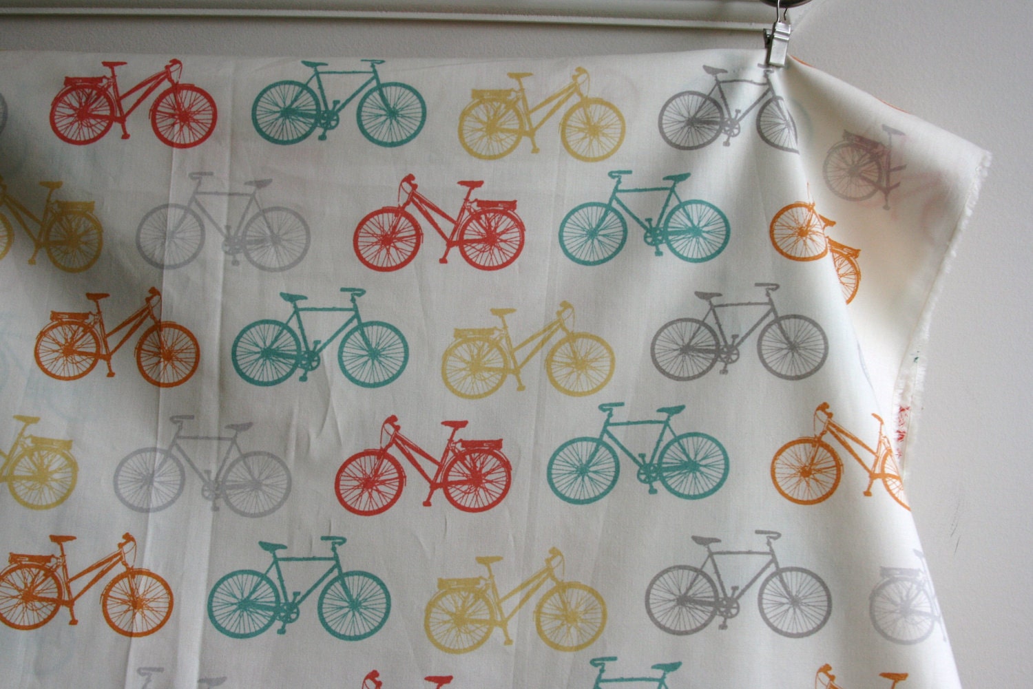 Organic Bike It- Commute Collection by Jay-Cyn from Birch Fabrics - ONE HALF YARD
