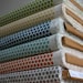 Organic Dottie in Orange - Mod Basics Collection from Birch Fabrics - ONE HALF YARD