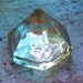 Beach Decor White Sea Glass Deck Prism by SEASTYLE