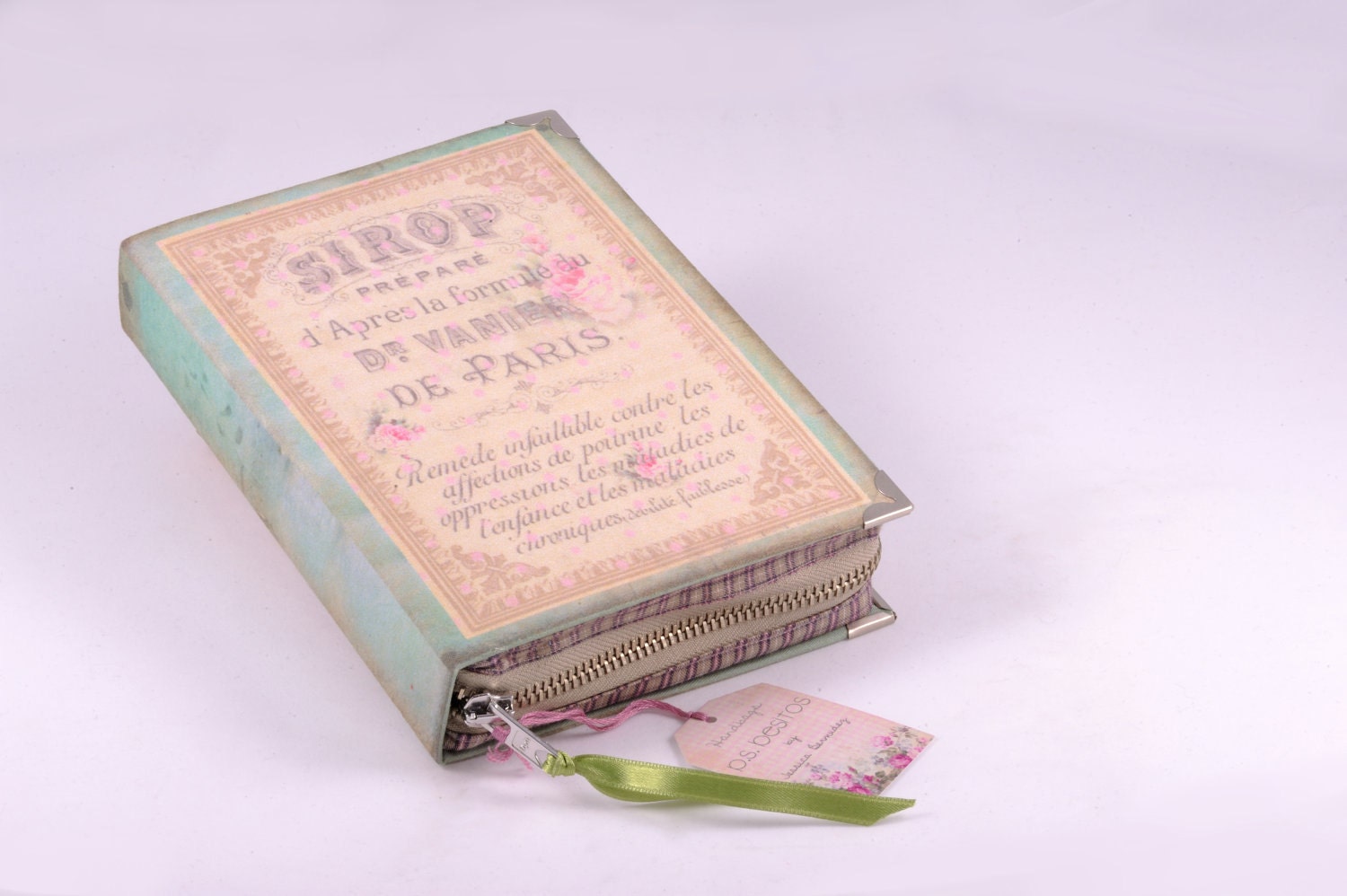 Book Clutch French Paris Perfume - psBesitos Book Clutch French Paris Perfume - psBesitos