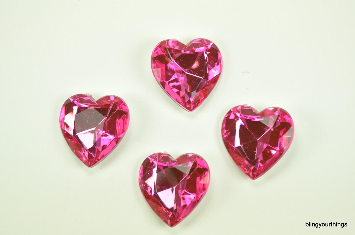 Pink Heart Gem