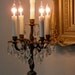 Table Chandelier Electric Candelabra Antique Candelabra Crystal Prisms 5-Light Romantic Glamorous & So Very Versatile