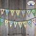 Monster Birthday Party - Complete Collection - Toppers, Bunting Banner, Party Signs, Favor Tags, Wrappers & More - Customized Printable