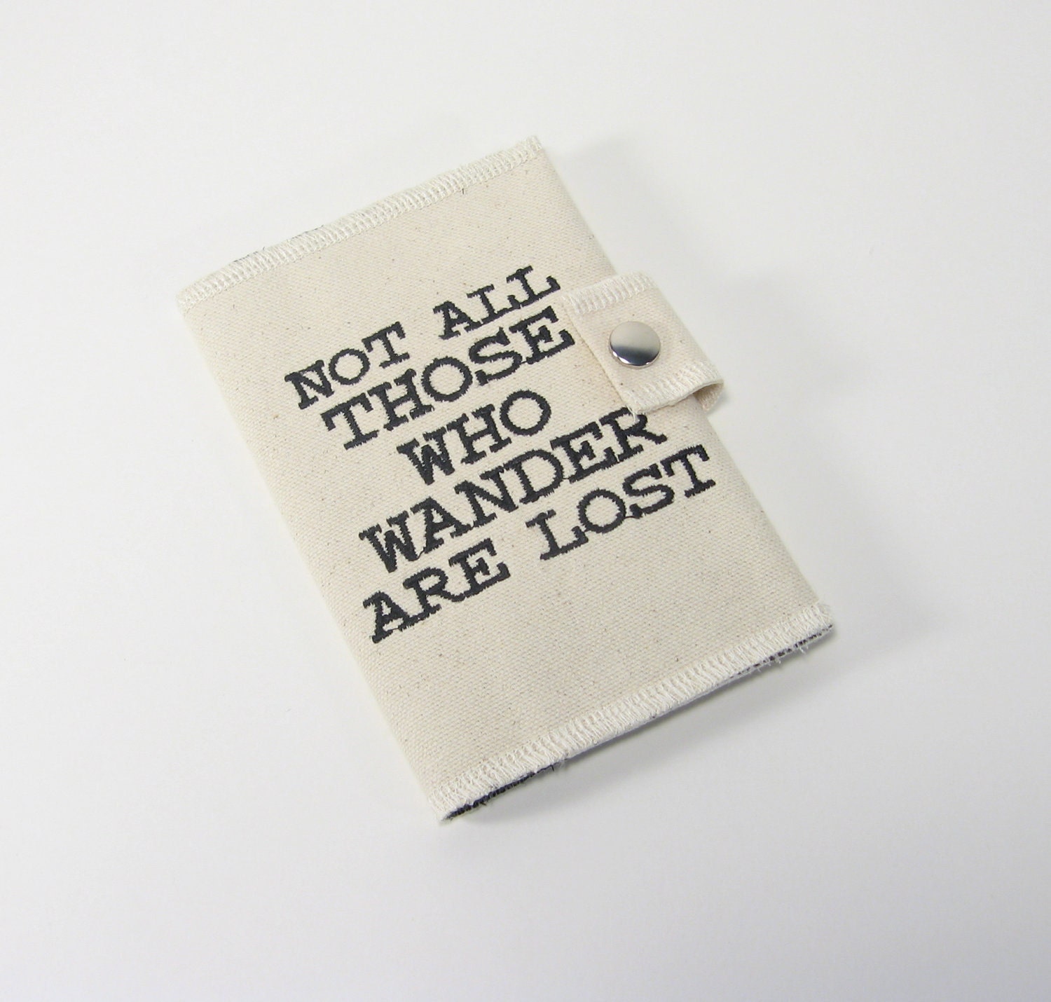 Passport Cover. Canvas. Not All Those Who Wander Are Lost with sanp - RMCStudios