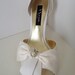 SALE - Beloved Pearl Bridal rhinestone silver shoe clips - wedding shoes