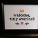 Welcome Baby Cross Stitch -- Made to order
