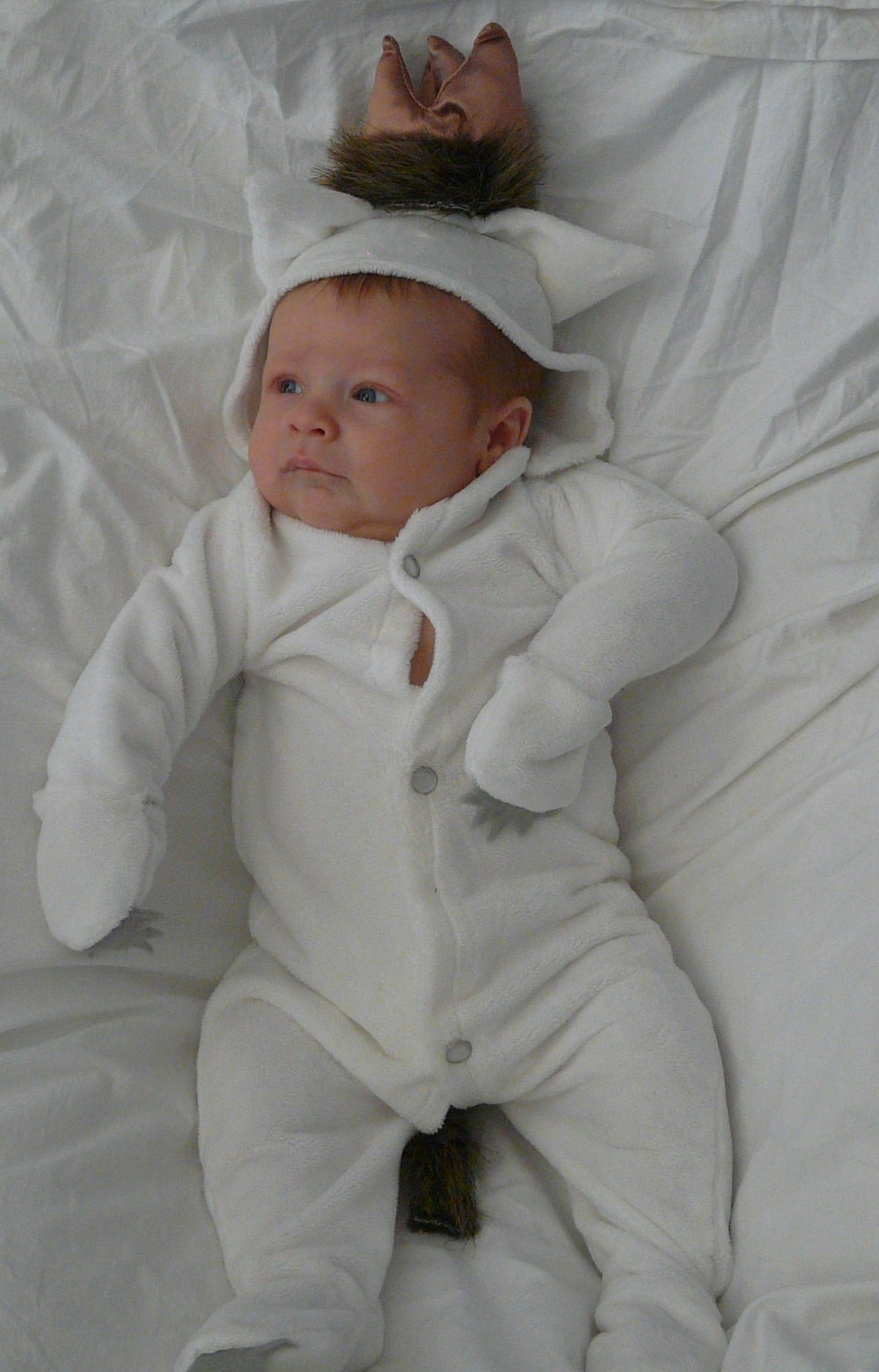 Baby Sleeper Adorable Handmade Max from "where the wild things are" infant/ baby sleeper
