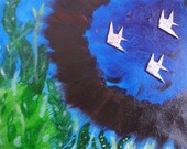 Tripod 3D fish painting on 8"x10" canvas