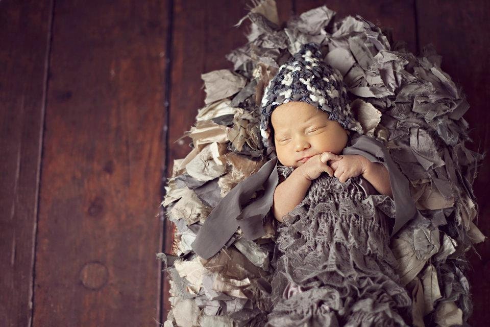 CLEARANCE - Baby lace romper - CHARCOAL GRAY - Photography Prop - With or Without Straps