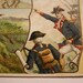 Antique Arbuckle Bros. Ariosa Coffee Advertising Card, Vermont State, Victorian Trade