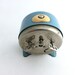 RESERVED FOR FENI Vintage blue alarm clock from Russia