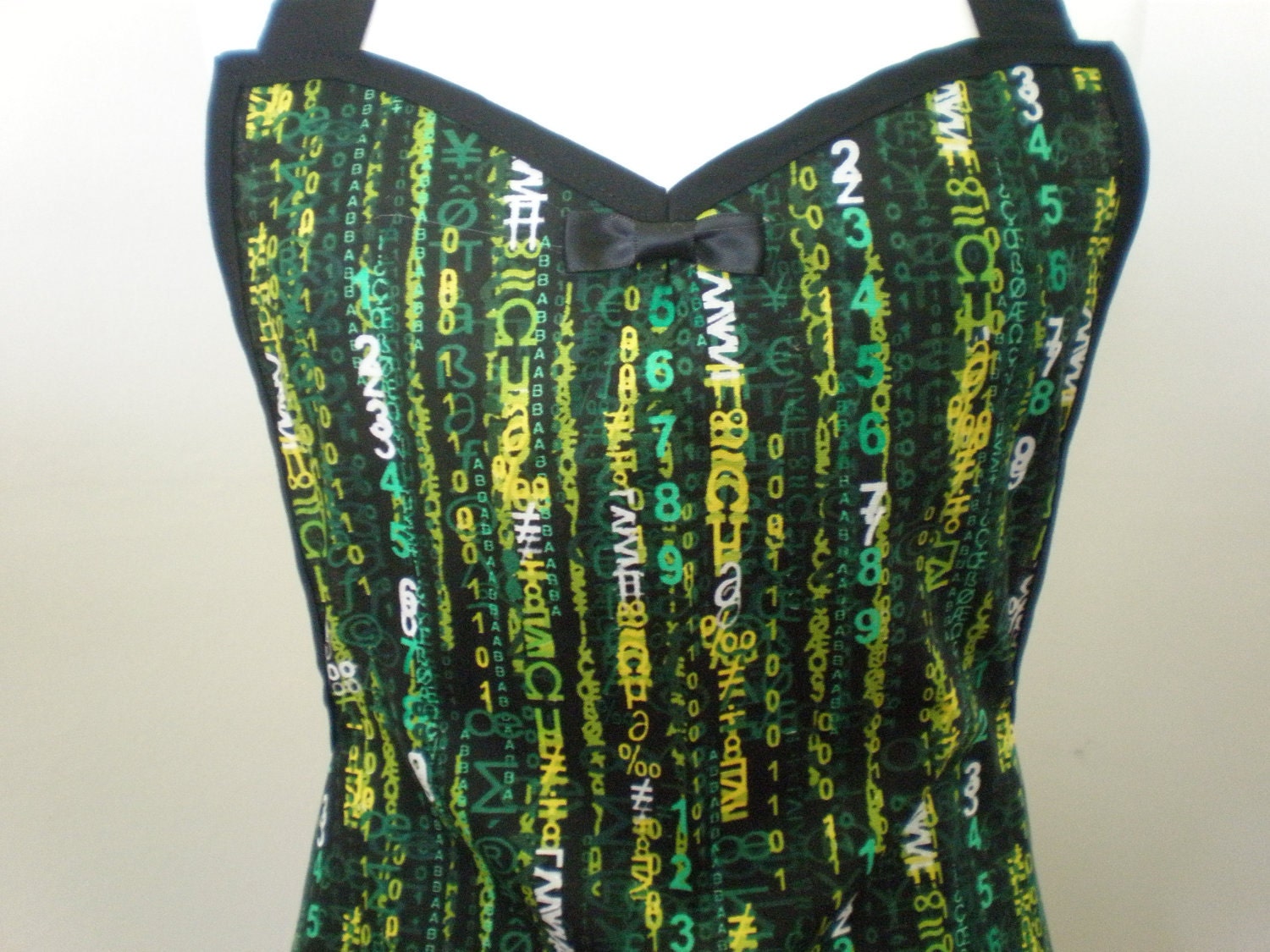 Ready to ship Sci Fi Matrix inspired apron