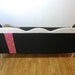 Black White Pink Polka Dot Sofa