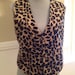 80's leopard vest Mad Men cocktail Rockabilly Psychobilly Scene halloween costume