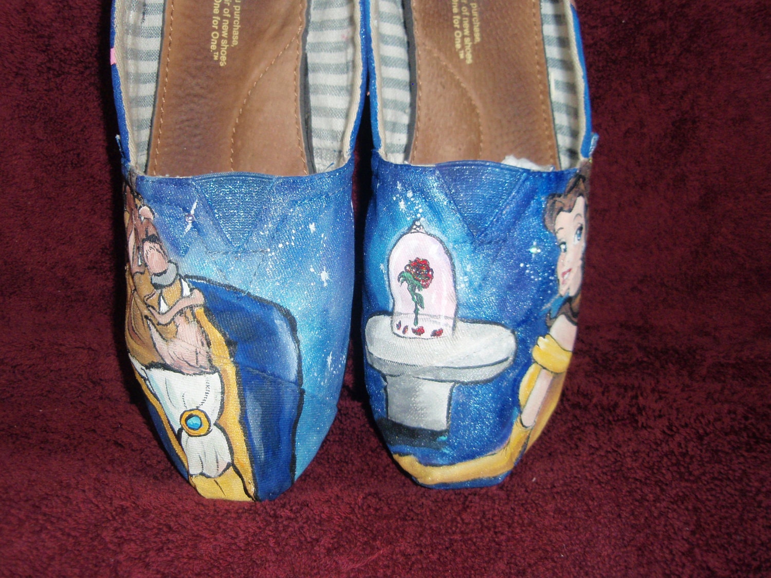 PERSONALIZED/CUSTOM TOM'S beauty and the beast