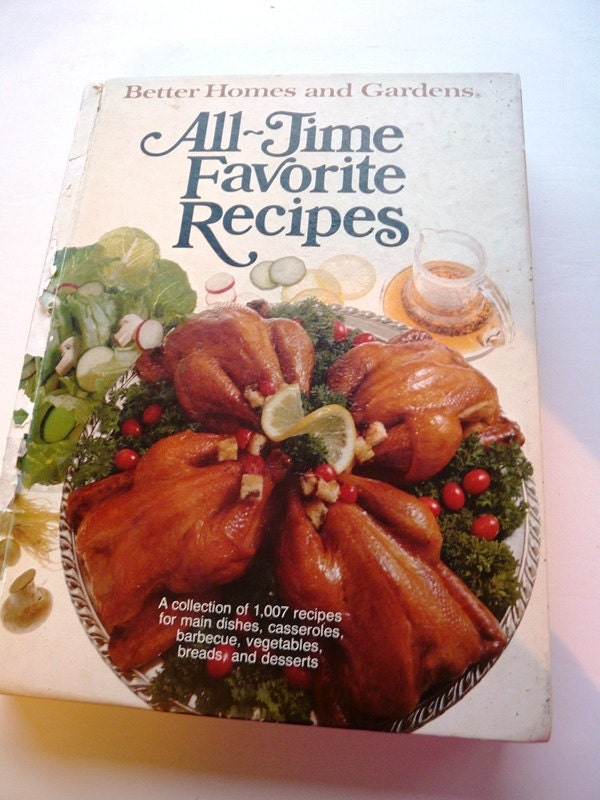 1979 BETTER HOMES & GARDENS Cookbook, Hostess Gift Hostessing Recipe Food Entertaining