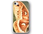 Butterfly, iPhone 5 4 4s Case, Natural History, Teal, Brown, Blue, Cell Phone Case, Accessory for iPhone 5 4 4s
