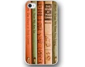 Winnie the Pooh, iPhone 5 4 4s Case, Cell Phone Case, Winnie  Pooh, Vintage Books, Orange Peach Ginger Green Pastel, Accessory  iPhone