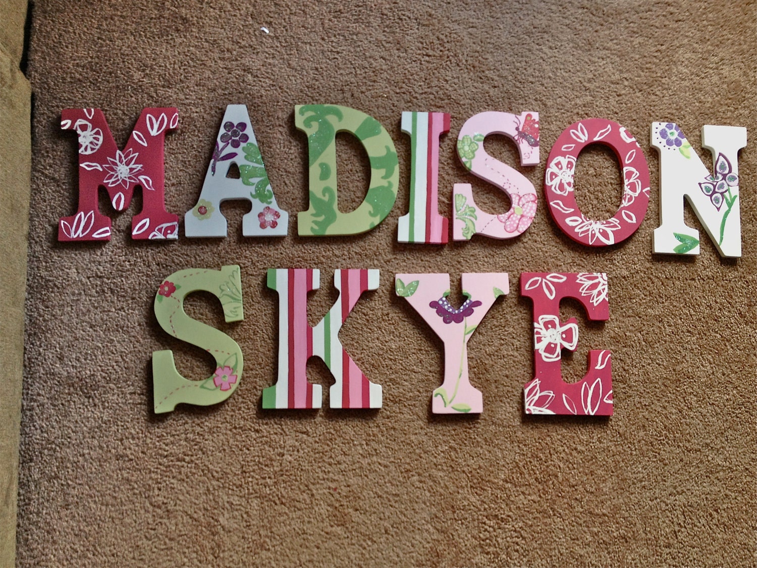 SALE.. FREE ribbon and light switch cover with purchase