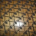 Reserved for Jane 19th Cent. Doormat Many Hearts Mud Rug American Primitive Folk Art
