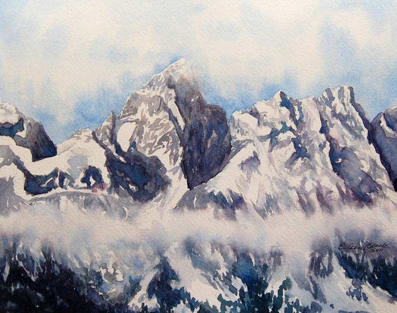 Portrait of the Grand--ORIGINAL watercolor