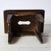 Rustic Vintage French Wooden FOOTSTOOL