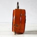 Beautiful Antique French Orange BAYARD Alarm clock "NIC"