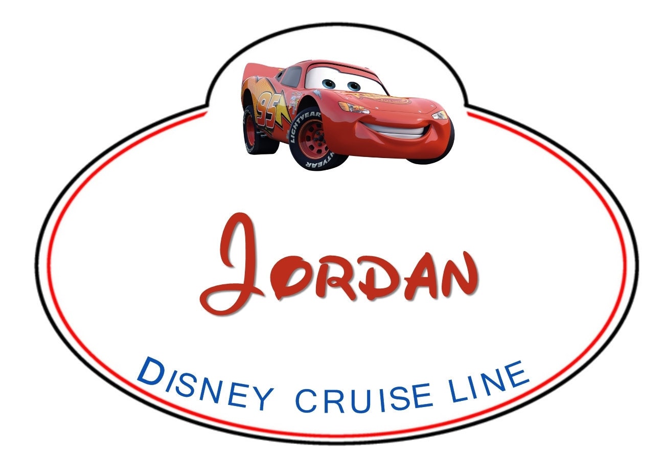 Disney Cruise personalized cabin door magnets - Set of 4