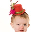 Jubilant Jewel Mini Top Hat Headband: Fits toddler to adult Il_170x135
