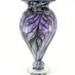 Hand Blown Art Glass Vase - Hyacinth Purple and Lavender