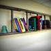 Vintage 6' 10" Wooden Ladder Bookshelf - Franco
