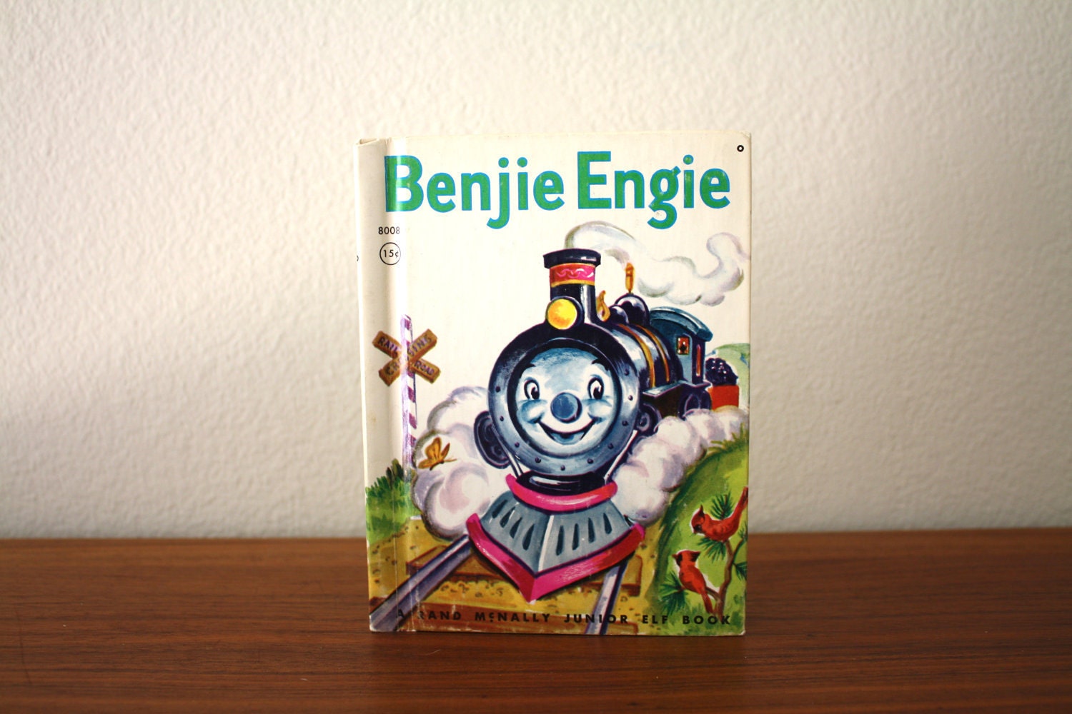 Benjie Engie Train Book, Junior Elf, 1950