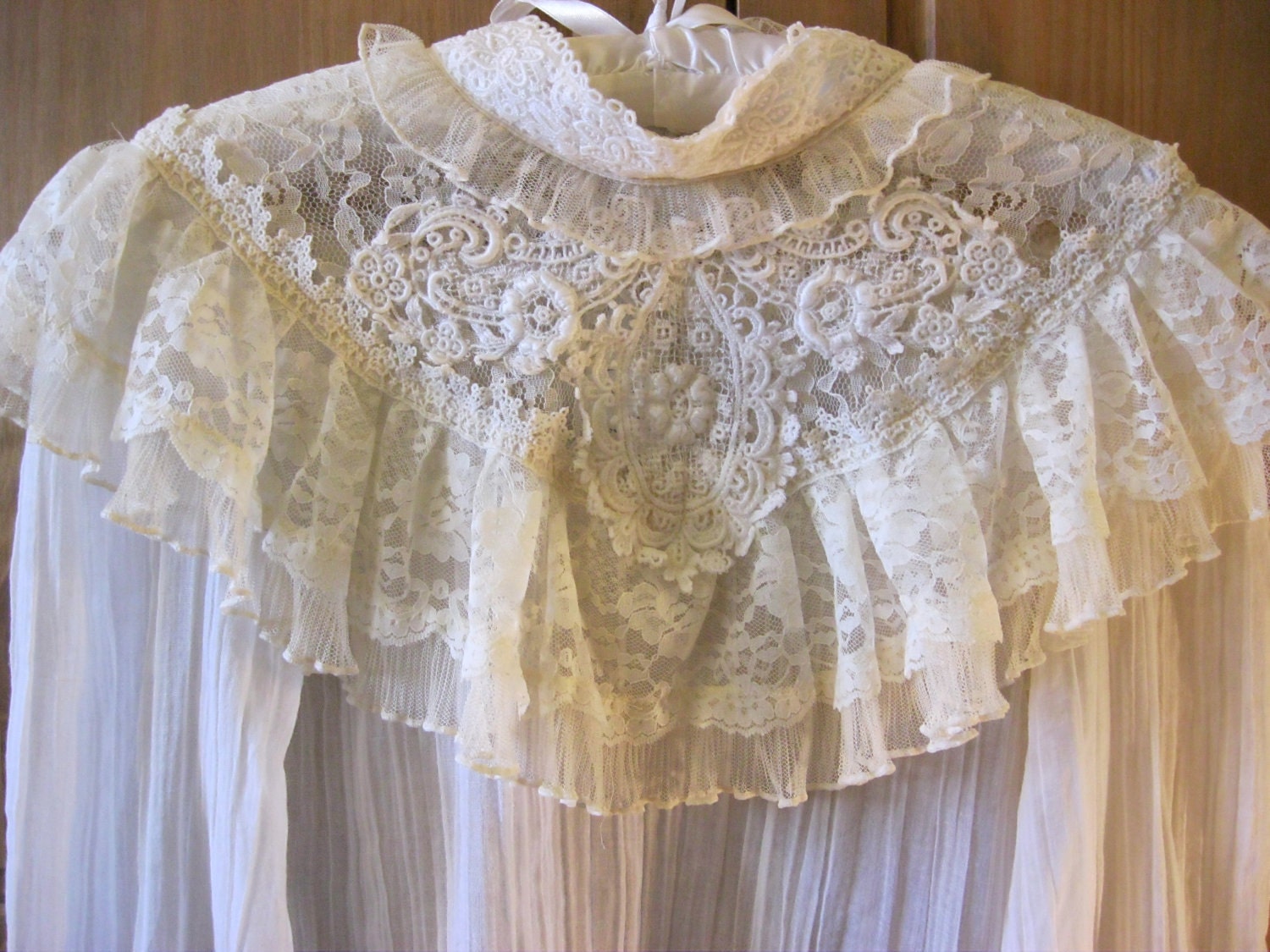 Vintage Romantic Gunne Sax Victorian Lace Blouse