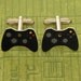 GAMER Black Xbox 360 Elite Video Games Controller Cufflinks XBOX360