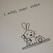 Thinking of You I Miss You Card