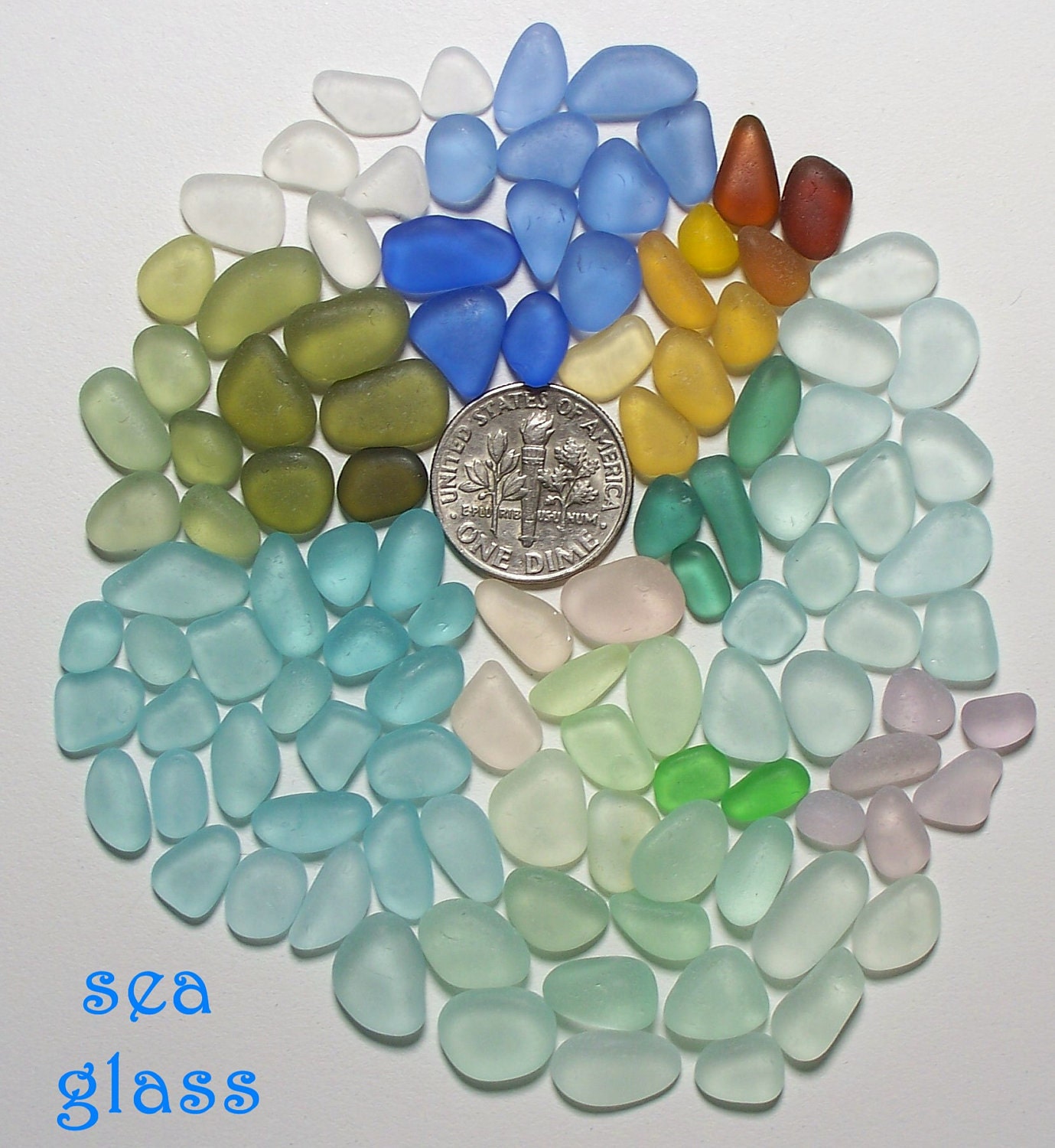 Teeny Tiny Moonstone Genuine Beach Sea Glass Lot (U2) Free Shipping in US